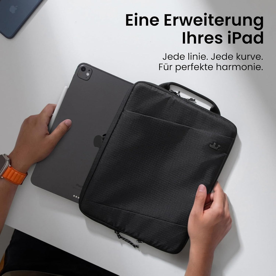 tomtoc 360° Tablet Tasche Hülle für 11 Zoll iPad Pro M5/M4 2025-2024, 11 Zoll iPad Air M4/M3/M2, iPa