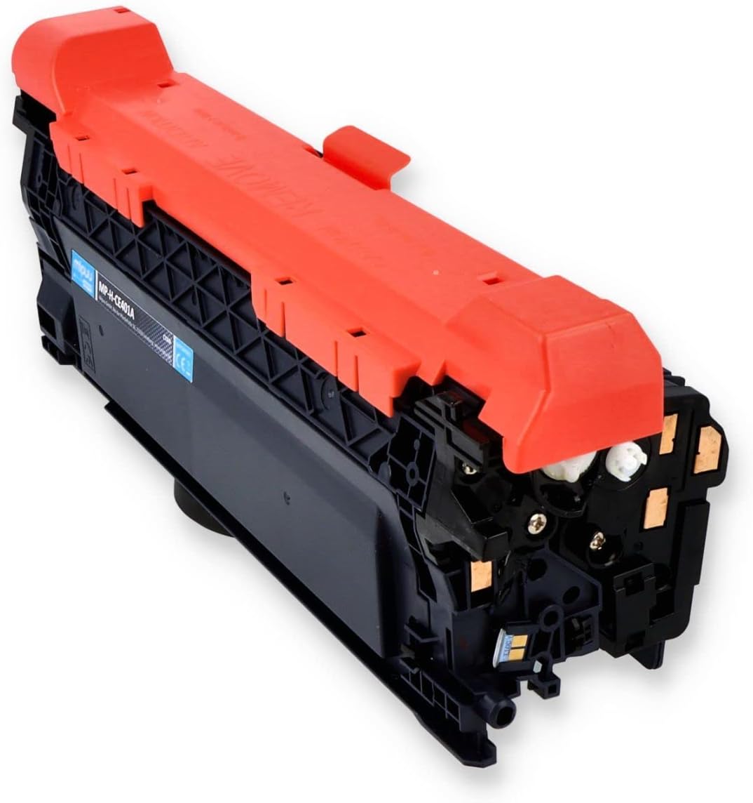 Mipuu Toner kompatibel für HP CE401A 507A Cyan Blau Cian HP Laserjet Pro 500 Color MFPM570DN MFPM570