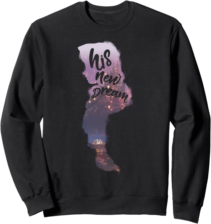 Disney Tangled Rapunzel His New Dream Silhouette Fill Sweatshirt