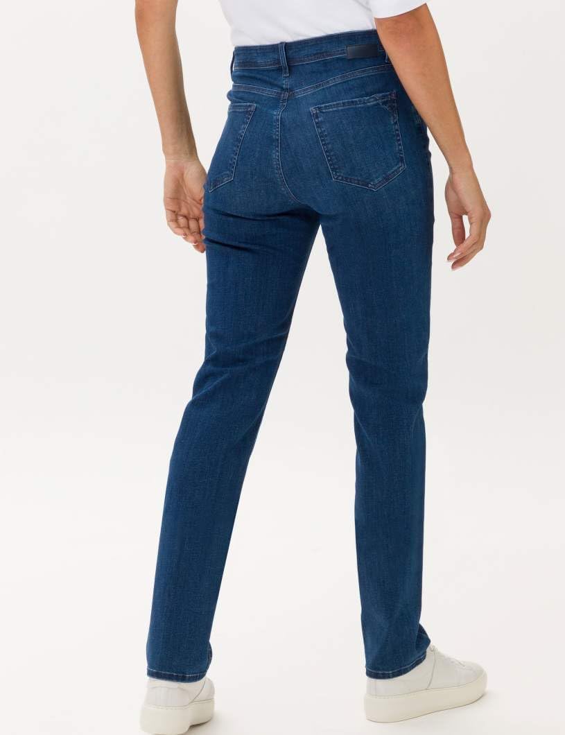 BRAX Damen Jeans Style Carola Premium Denim 32W / 30L Used Regular Blue, 32W / 30L Used Regular Blue