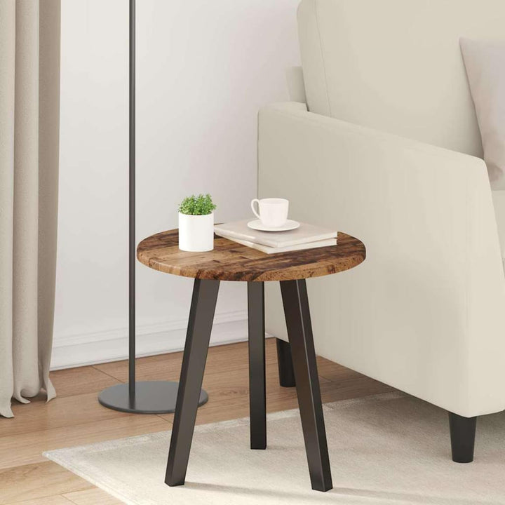 Homgoday Tischplatte Altholz 40 x 40 x 1.5 cm Holzwerkstoff Desktop Model880389