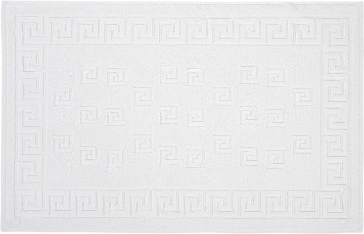 Arle-Living Luxus Medusa Duschvorleger im 2er Pack 50x80 cm - feinste Baumwolle/Jacquard Webung/Hoch