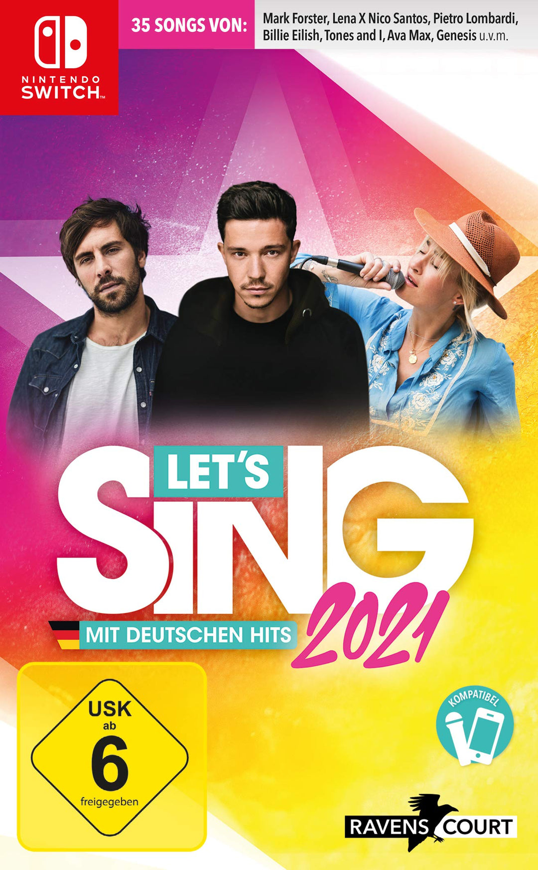Let's Sing 2021 mit deutschen Hits (Nintendo Switch) Nintendo Switch