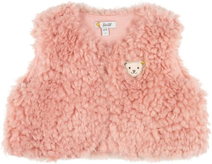 Steiff Mädchen Bolero Weste 104 Mellow Rose, 104 Mellow Rose