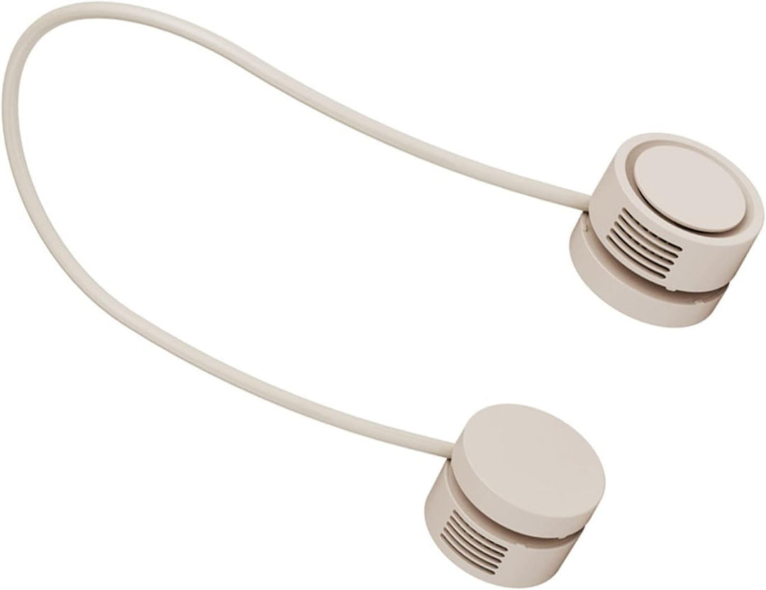 Fydun Tragbarer Nackenventilator, Mini-USB-Aufladung, Freihändig, Flügellos, Hängender Halsventilato