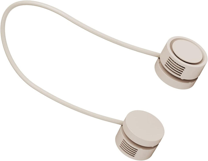Fydun Tragbarer Nackenventilator, Mini-USB-Aufladung, Freihändig, Flügellos, Hängender Halsventilato