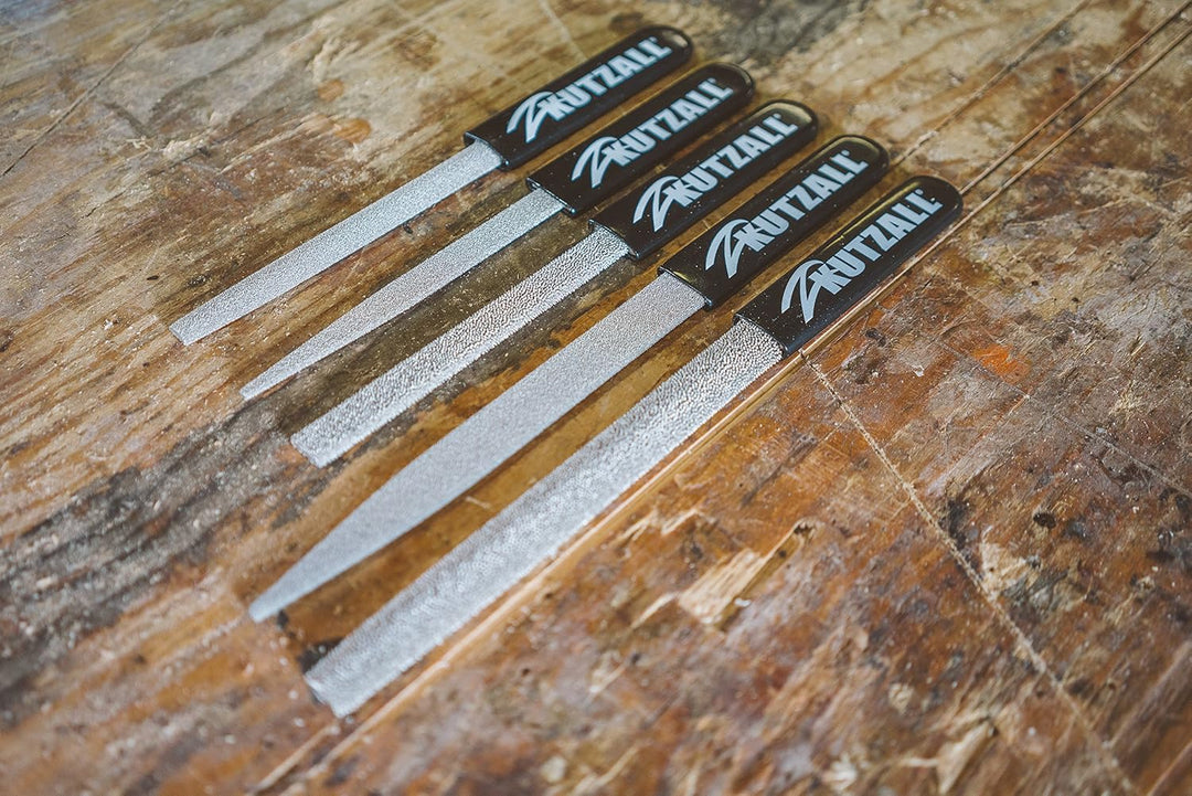 Kutzall Original 8" flache Handraspel - grob, Holz Raspel/Feile für die Holzbearbeitung & Formgebung