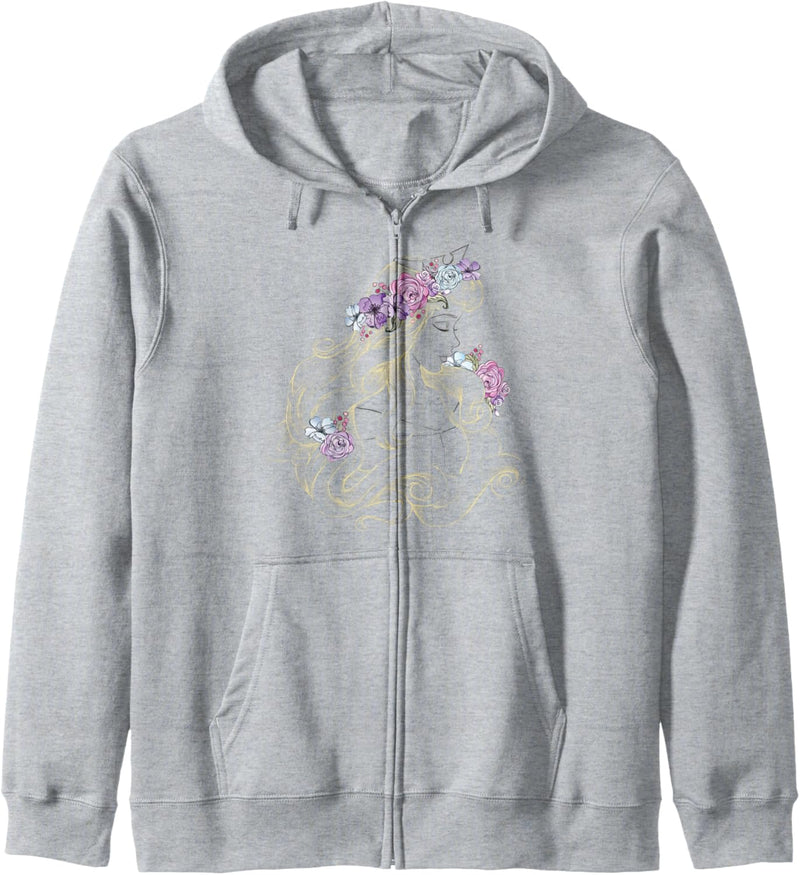 Disney Sleeping Beauty Colorful Illustration Kapuzenjacke