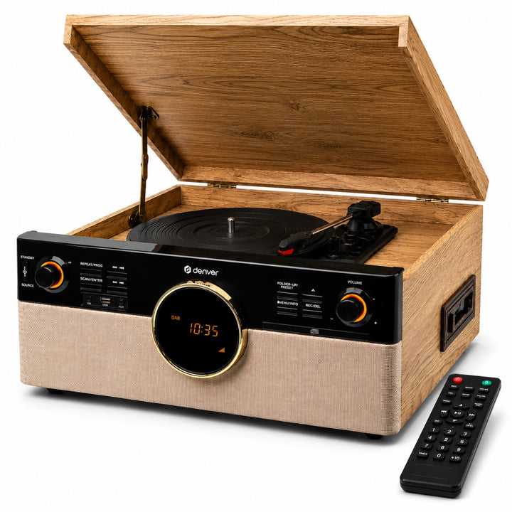 Denver Retro-Musikcenter MRD-180, Holz