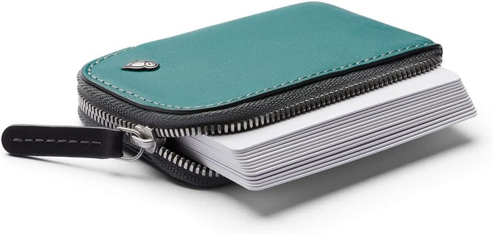 Bellroy Leder Card Pocket Brieftasche (max. 15 Karten und Scheine) - Teal, Teal