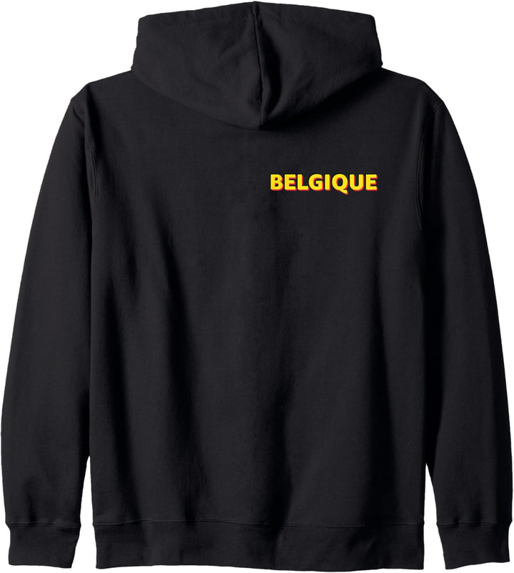 Flagge Belgien Kapuzenjacke
