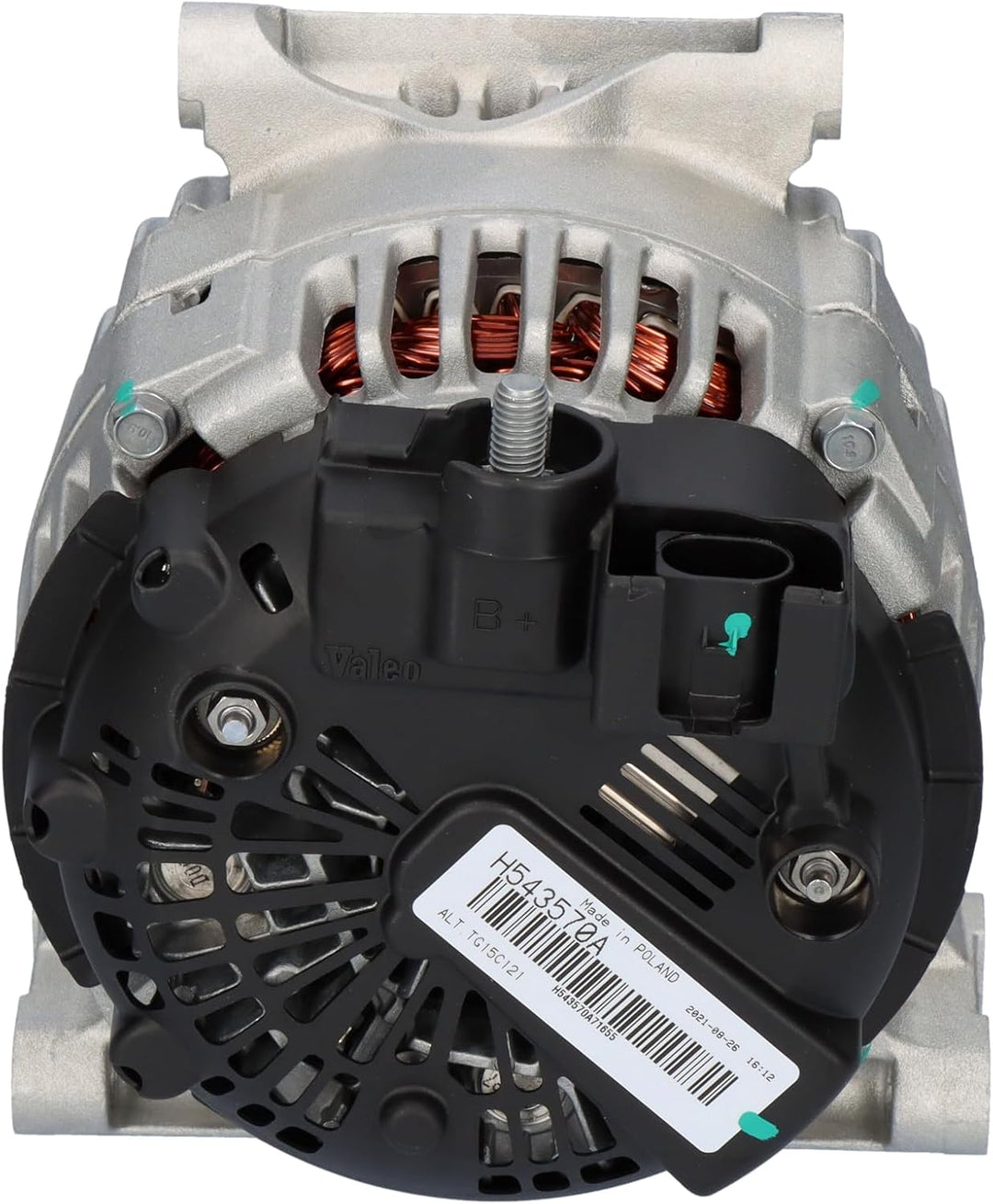 VALEO 439552 Generator Ladestrom des Generators: 150 Amp Rippen: 5 rippen Riemenscheibe Ø: 51 mm Spa