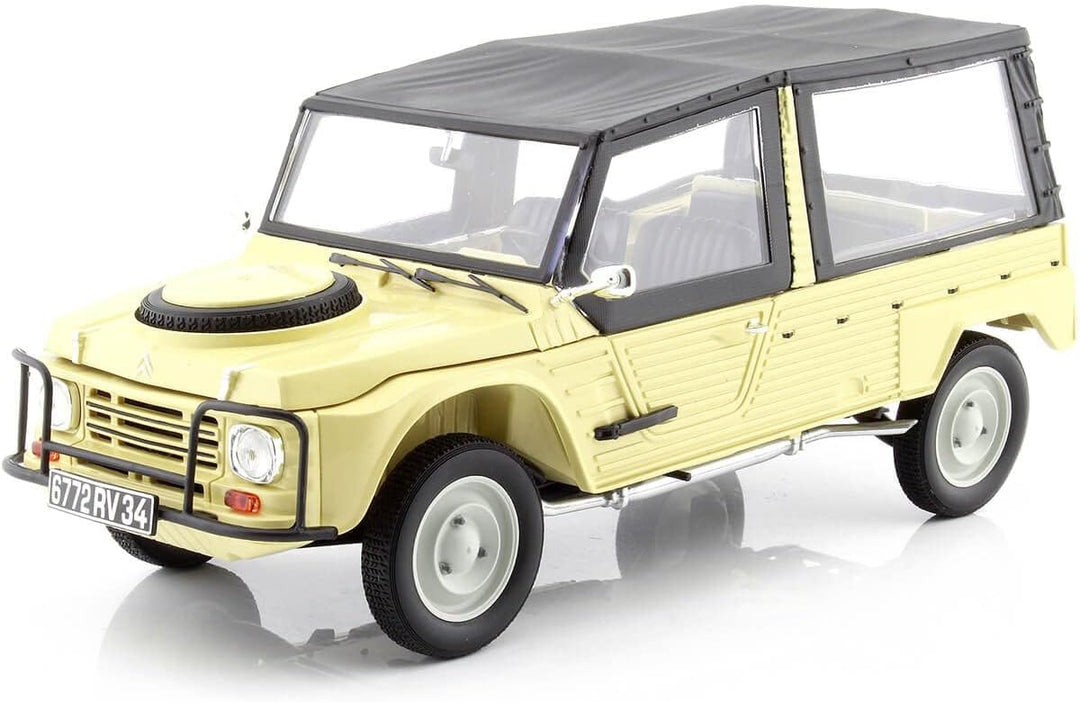 Norev NV181527 1:18 Mehari 4X4 1979-Beige Citroen Sammelmodell, Multi