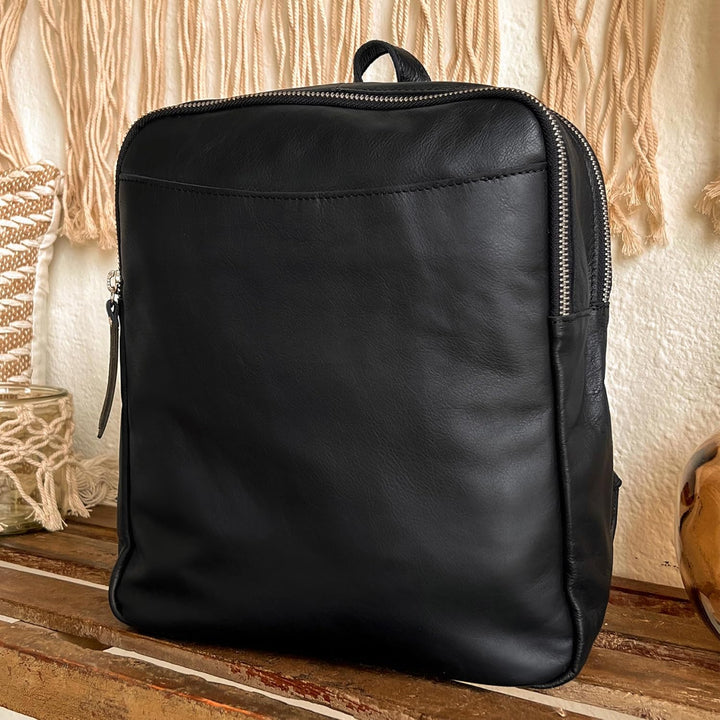 Gusti Rucksack Leder - Kelly Cityrucksack Lederrucksack Daypack Tagesrucksack Minirucksack klein Dam