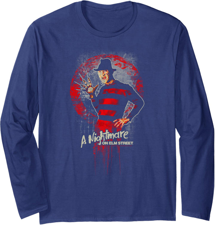 A Nightmare on Elm Street Freddy this is God Langarmshirt