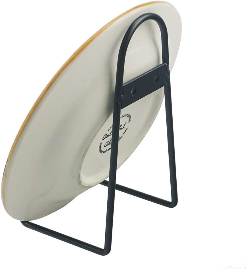 Tincogo Wandhalterung, Metall, 15,2 cm, mittelgross, schwarz, Staffelei, Telleraufhänger, vertikaler