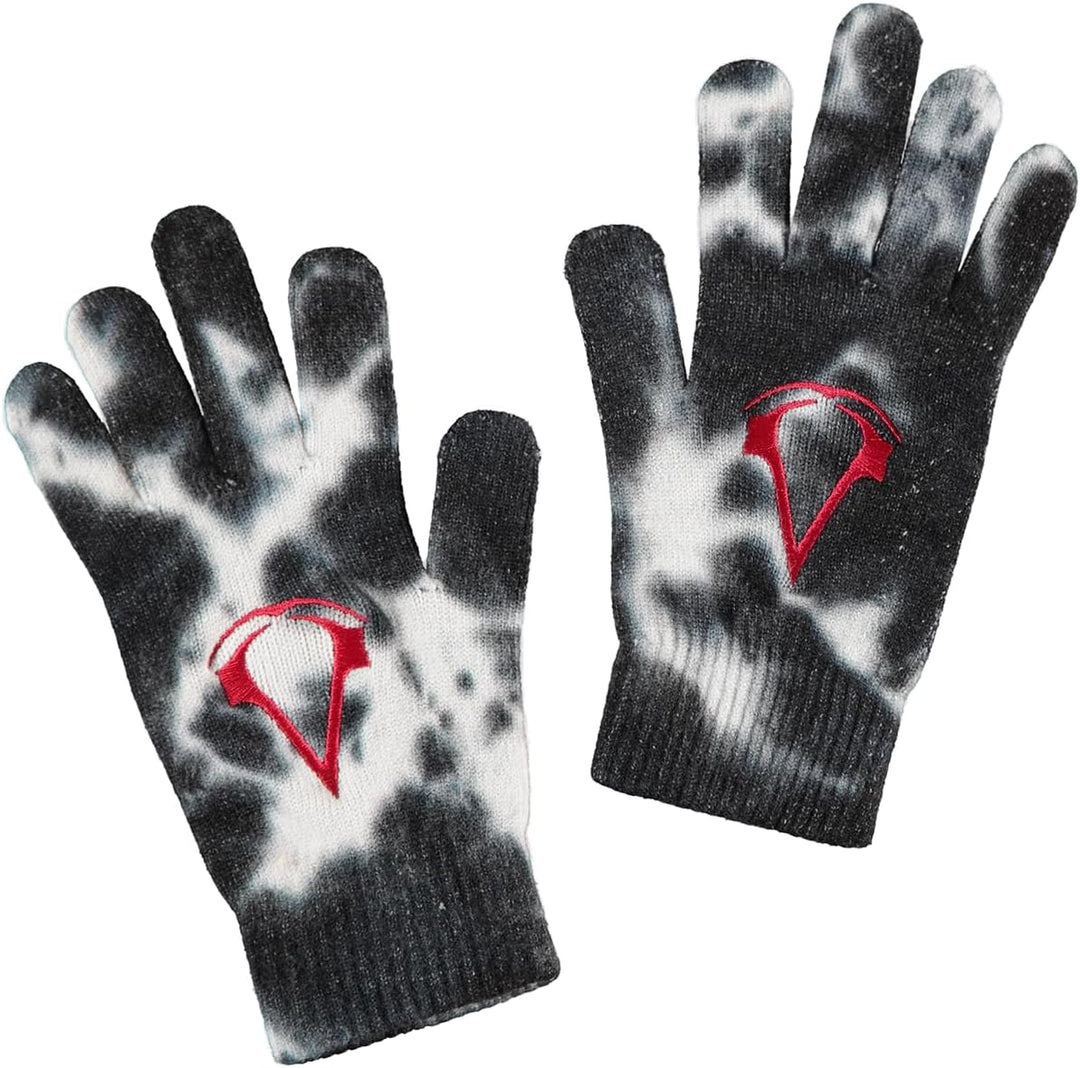 Difuzed Assassins Creed - Herren Männer Jungen Core Logo Geschenkset Beanie Strickmütze und Handschu