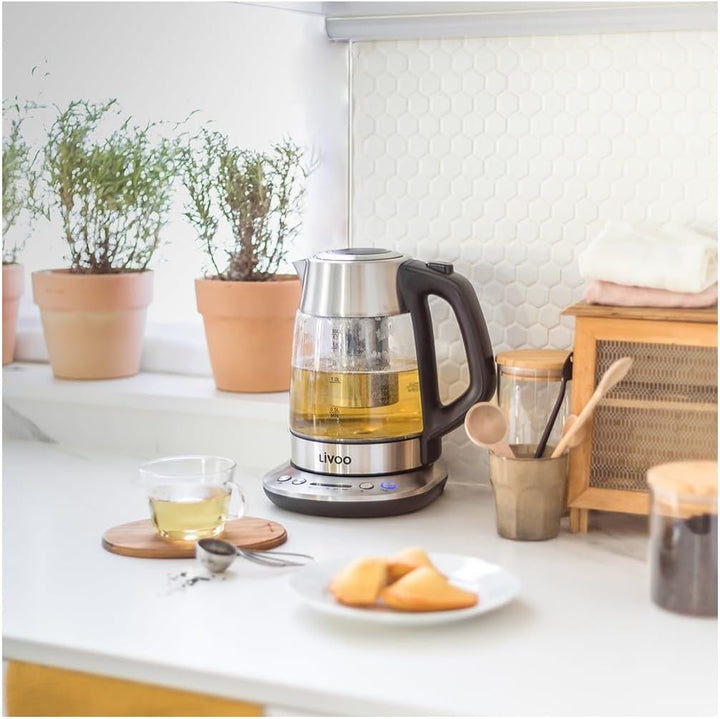 2in1 1.7l 2200w wasserkocher und teekanne - dod165