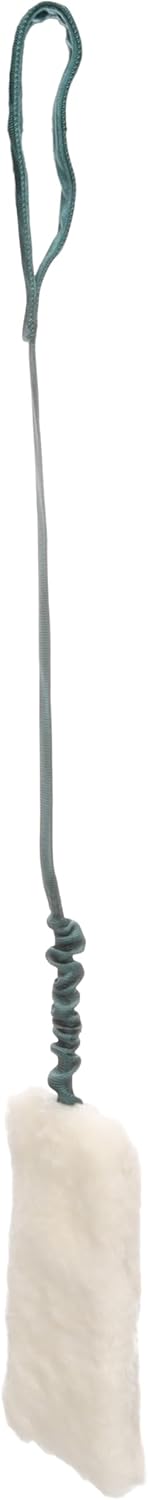 Flamingo Hundespielzeug – Furtra Chaser Bungee Kaninchenfell L – elastischer Griff – Länge 100 cm –