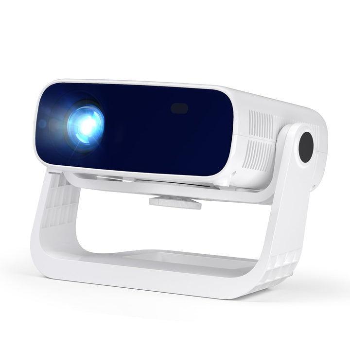 Wielio 2026 New Smart Projector Eingebaute Apps, Native 1080P 4K unterstützt, WiFi 6 &amp; Bluetooth 5.2