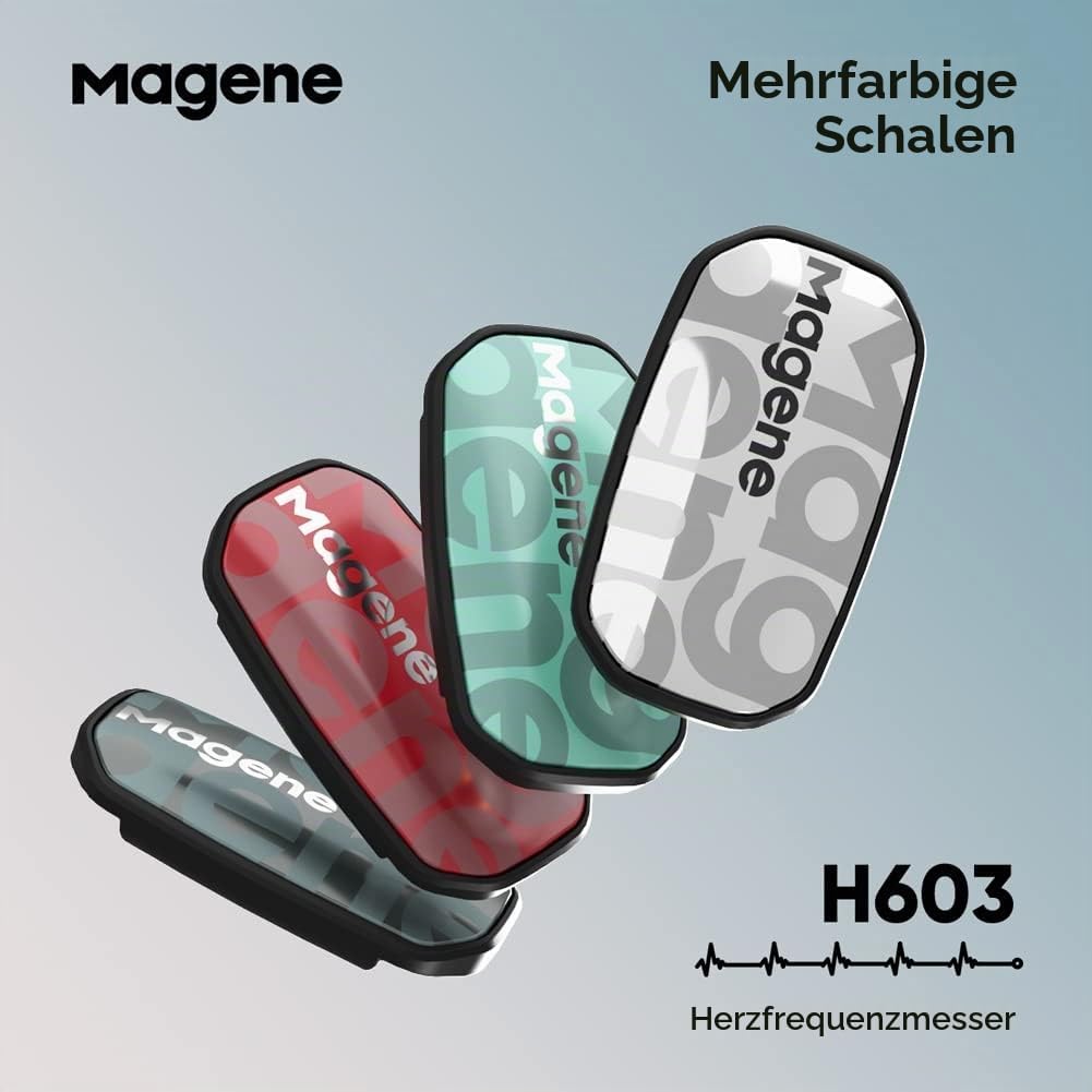 Magene H603 Pulsmesser Brustgurt HRM Fitness Tracker IP67 wasserdichte Unterstützung Bluetooth 4.2 u