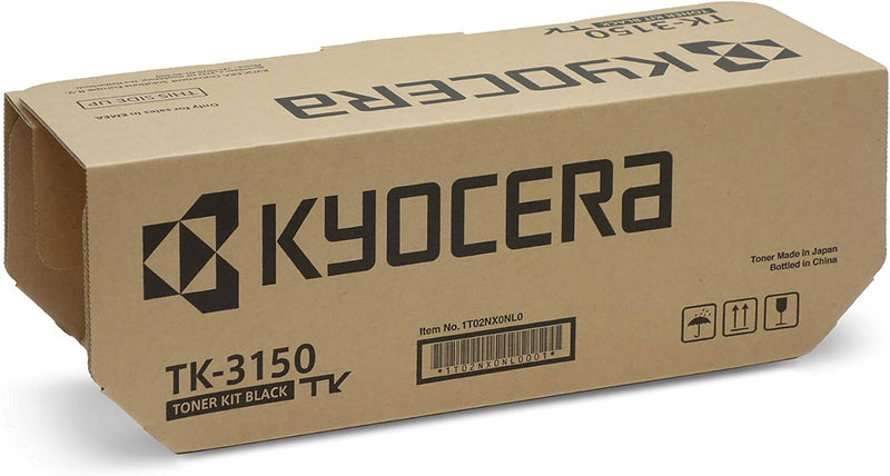 Kyocera TK-3150 Schwarz. Original Toner-Kartusche 1T02NX0NL0. Kompatibel für ECOSYS M3040idn, ECOSYS