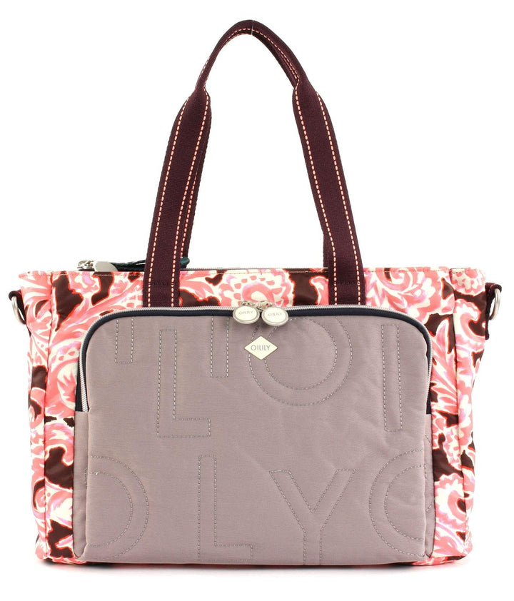 Oilily Damen Charm Diaperbag MHz Tasche Pink (Rose), Pink (Rose)