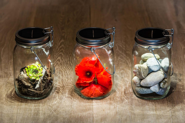 Das saubere Licht – Solarglas von Southlake welches als Solarlampe/Laterne/Solar Sun Jar/Garten-lamp