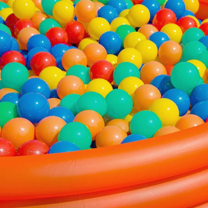 Martom Bunte Bälle für Bällebad 7/6cm Babybälle Plastikbälle Baby Spielbälle 100-2000 Stuck (7cm, 40