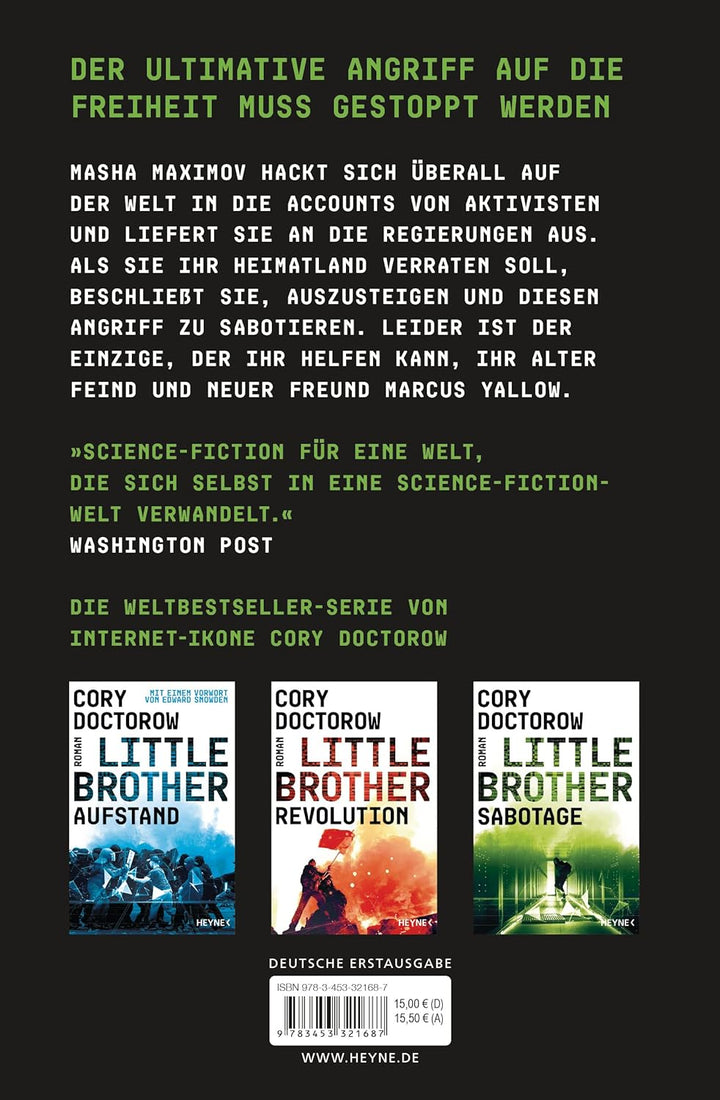 Little Brother – Sabotage: Roman, Paperback