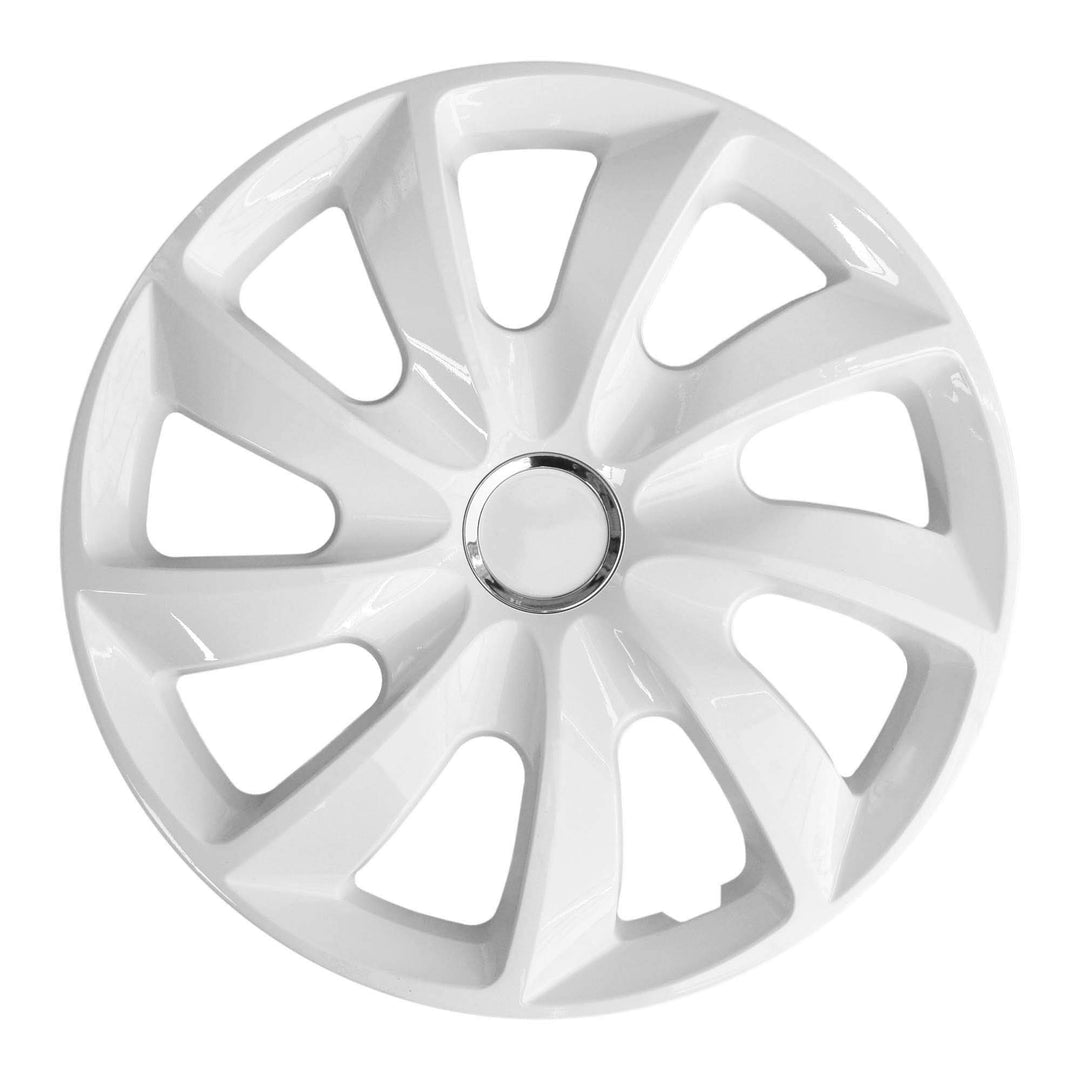 4× Radkappe NRM -STIG- Weiss, 17"