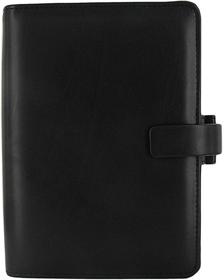 Filofax Metropol Persönlicher Organiser für Papier (95 x 171 mm), schwarz, Schwarz