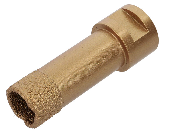 PRODIAMANT Profi Fliesenbohrer Fliese 22 mm x M14 Diamantbohrer Winkelschleifer für trockenbohren in