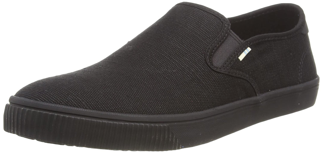 TOMS Herren Baja Sneaker 42.5 EU Schwarz, 42.5 EU Schwarz