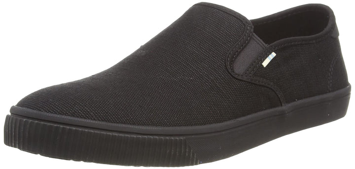 TOMS Herren Baja Sneaker 42.5 EU Schwarz, 42.5 EU Schwarz