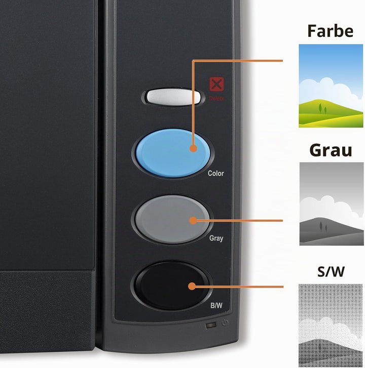 Plustek OpticBook 3800L - 0281 356995 Schwarz