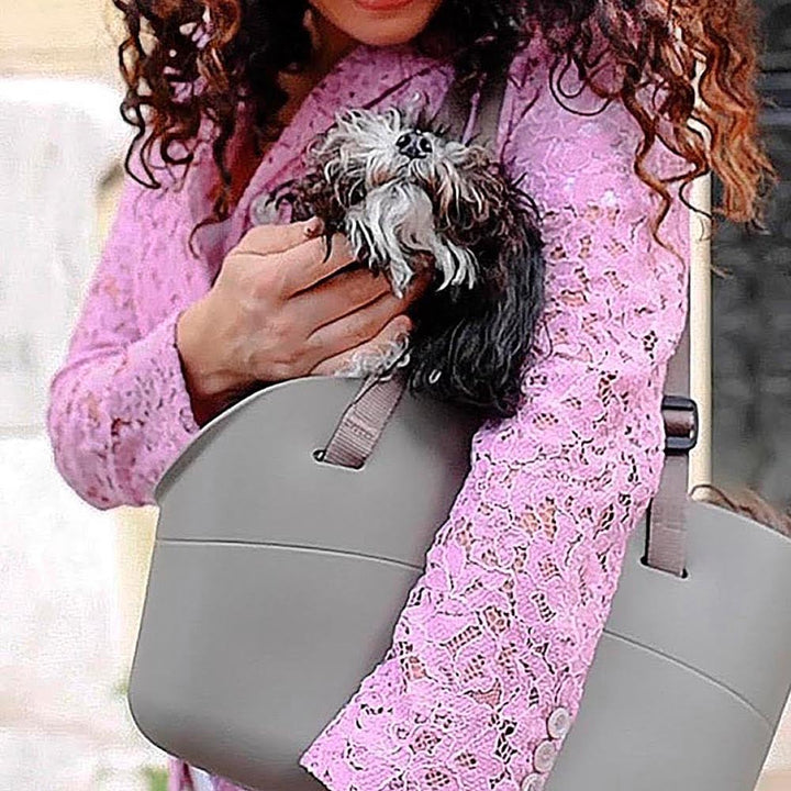 Ferplast Hundetragetasche für kleine Hunde und Katzen WITH-ME SMALL, Transporttasche für Haustiere,