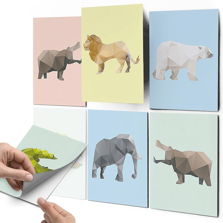 CREATISTO Mosaik Klebefliesen Stickerfliesen Fliesenfolie - Klebefolie Aufkleber für Wand-Fliesen I