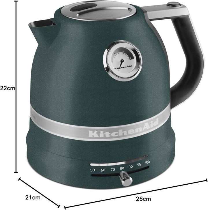 KitchenAid Artisan Wasserkocher (Pebbled Palm), 5KEK1522EPP
