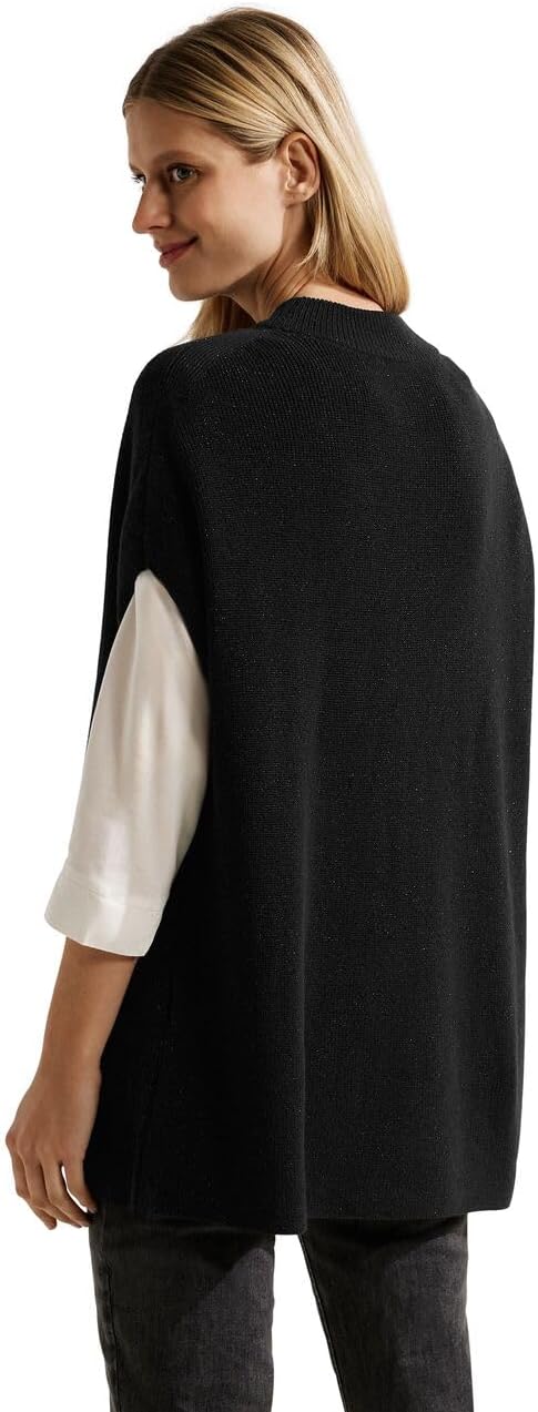 Cecil Damen Pullunder XS Black Lurex, XS Black Lurex