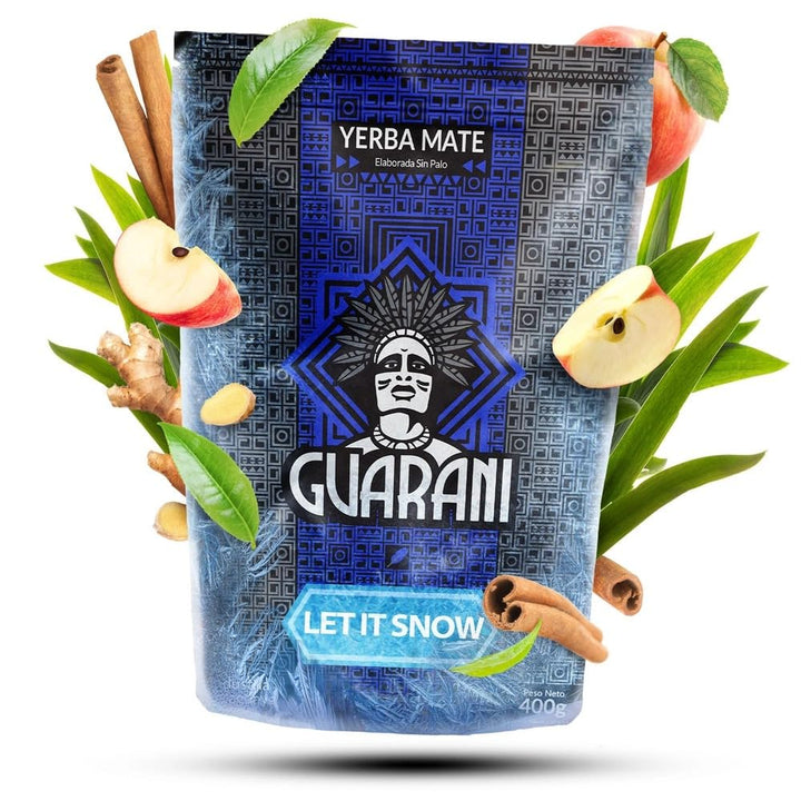 Verde Mate, Yaguar, Guarani Mate Tee Set Winter 1,4kg - Yerba Mate Winter Edition Set - Rauchfrei Gr