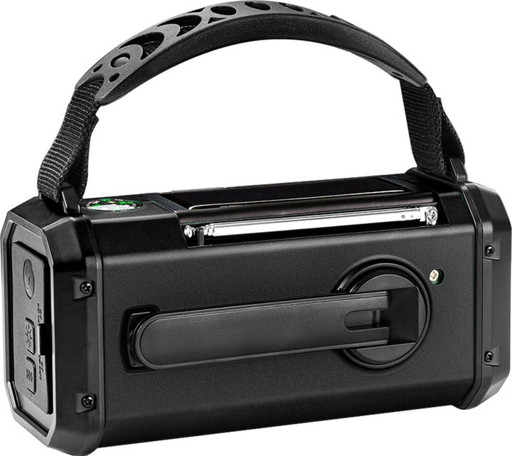 Ishiva 10000mAh Notfall Solarradio, Handkurbel und Batteriebetrieb, AM/FM tragbares wiederaufladbare