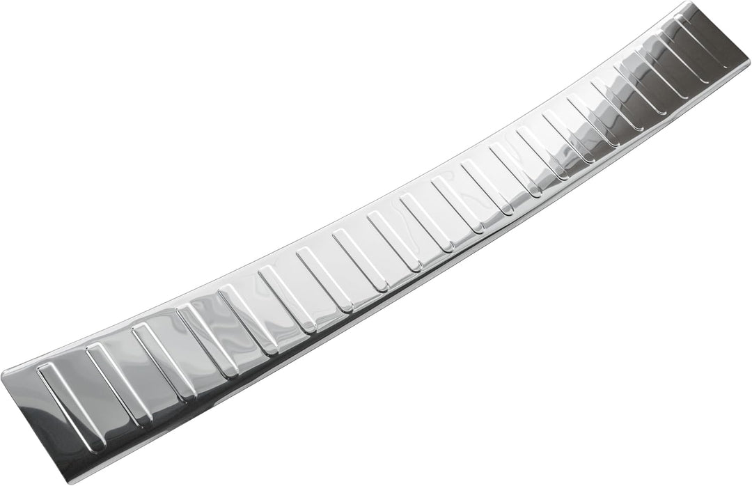 RECAMBO Ladekantenschutz Edelstahl Hochglanz poliert, Chrom Look - kompatibel für Citroen Berlingo 3