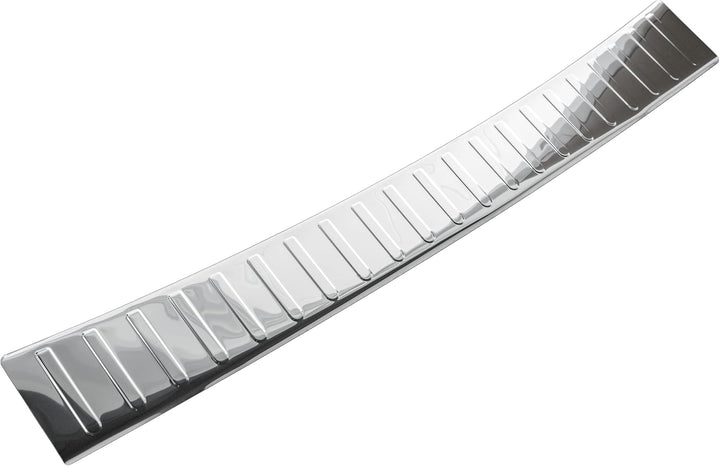 RECAMBO Ladekantenschutz Edelstahl Hochglanz poliert, Chrom Look - kompatibel für Citroen Berlingo 3