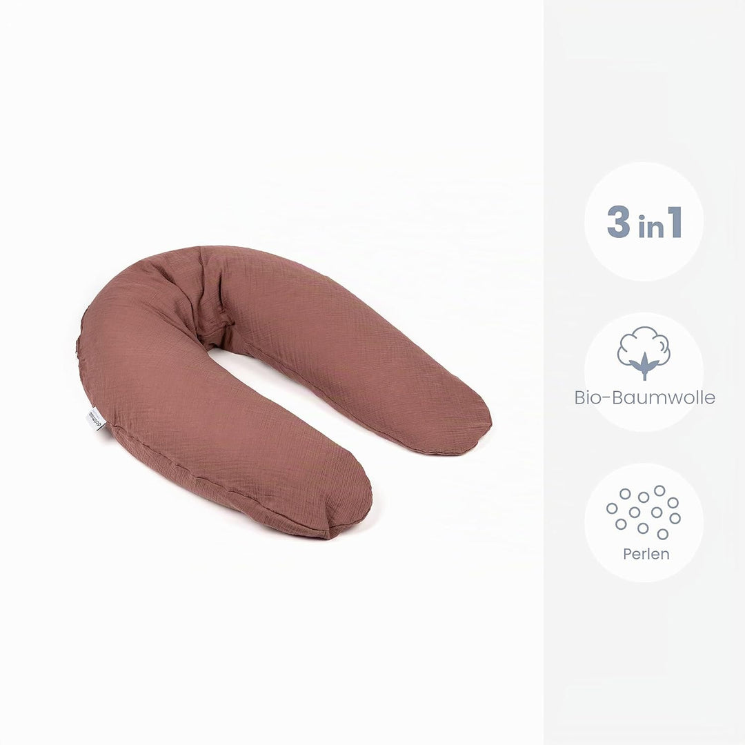 Doomoo Basics – Comfy Big Cover Tetra Stillkissenbezug 190 cm – Stillkissenbezug für das Grösste Uns