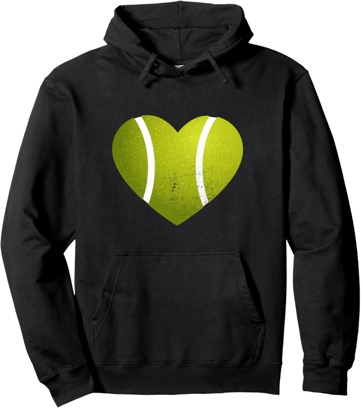 Tennis Tennisball Motiv für Tennisspieler Pullover Hoodie