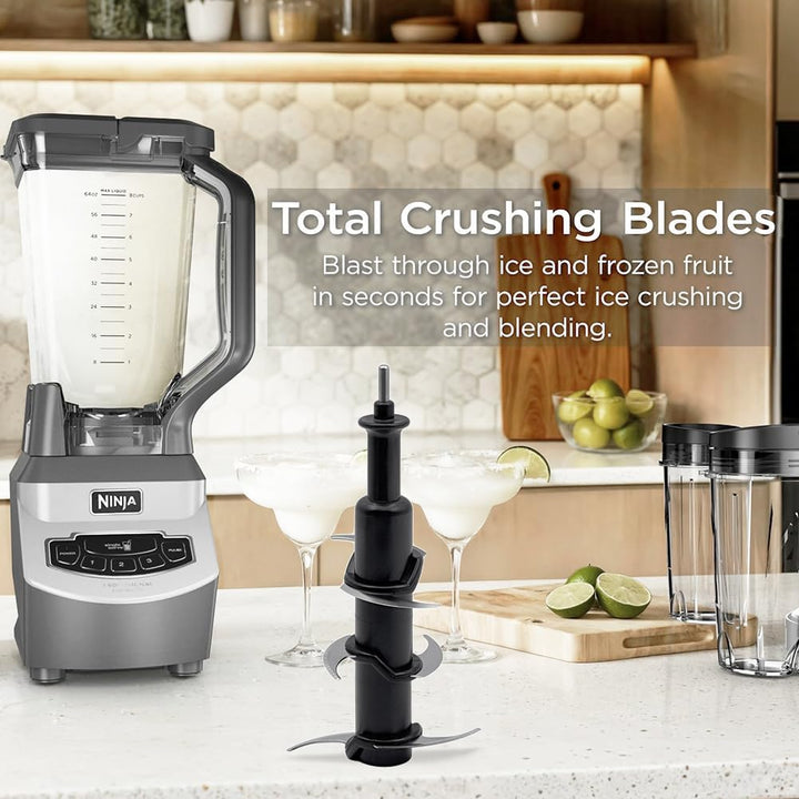 Crushing Stacked Blade Assembly for Ninja Professional Blender 2,041.2 g Pitcher - Ninja bl610 BL640