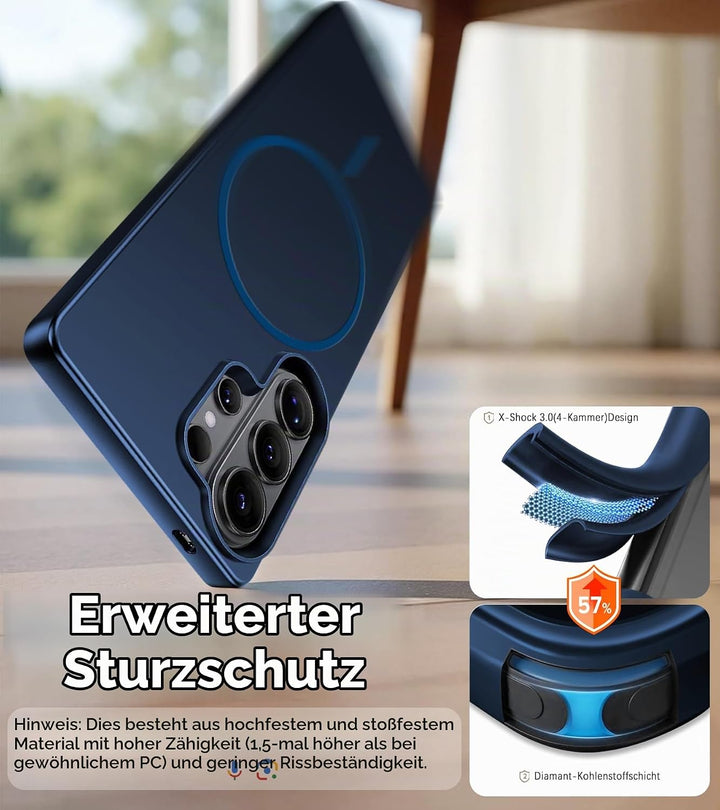 Ultradünne Hülle für Samsung Galaxy S26 Ultra 5G, Extrem Dünn Matte S26 Ultra Handyhülle PC Schale K