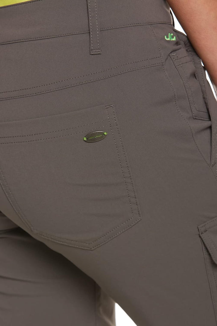 Jeff Green Damen Elastische Schnell Trocknende Kurze Leichte Cargo Outdoor Funktions Hose Melina Gra