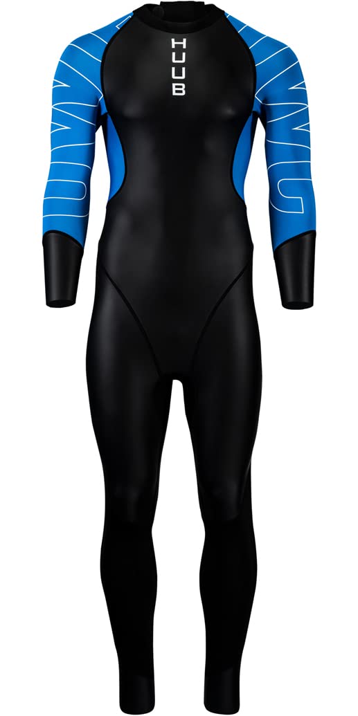 Huub Mens Open Water Collective Wetsuit OWCBL - Black/Blue - SS, SS